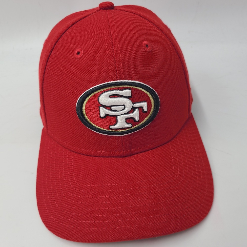 San Francisco 49ers Hat Adjustable New Era 9Forty Red NFL Football Polyester Men